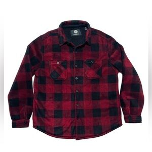 Weatherproof Red and Black Plaid Jacket